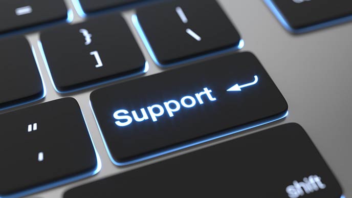Tôt ou tard, vous aurez besoin du support...